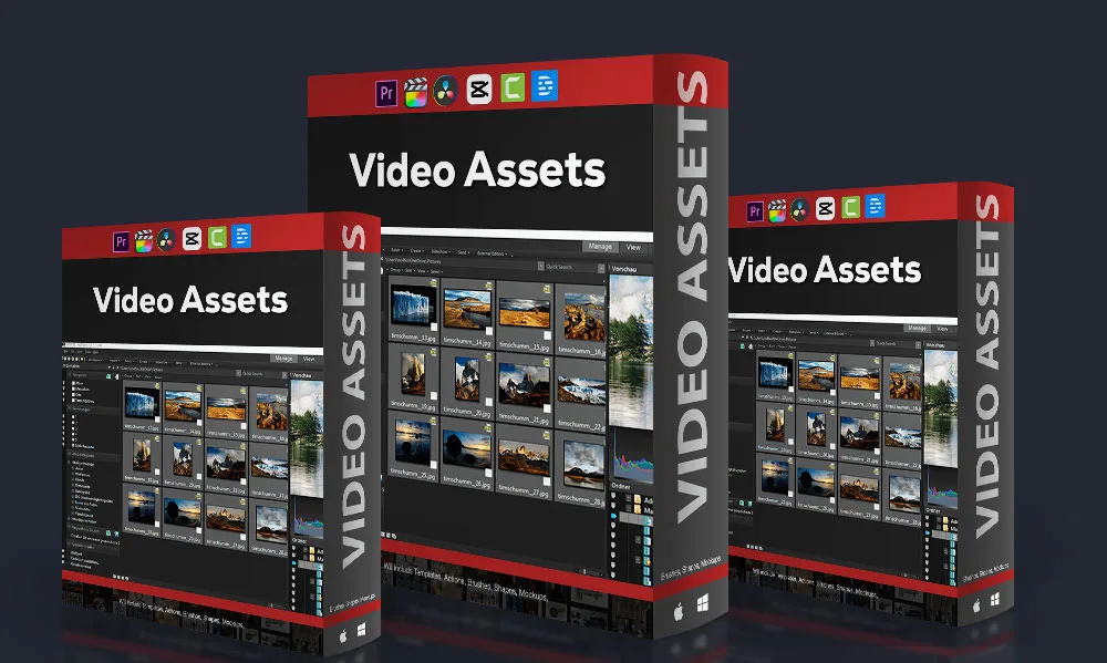 Video Edit Assets Bundle