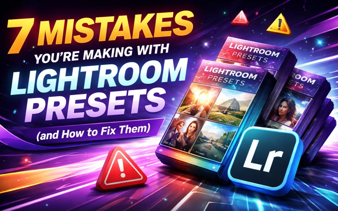 7 Mistakes You're Making with Lightroom Presets (and How to Fix Them)