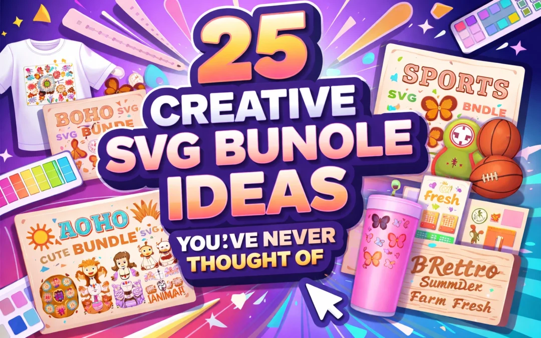 25 Creative SVG Bundle Ideas You've Never Thought Of