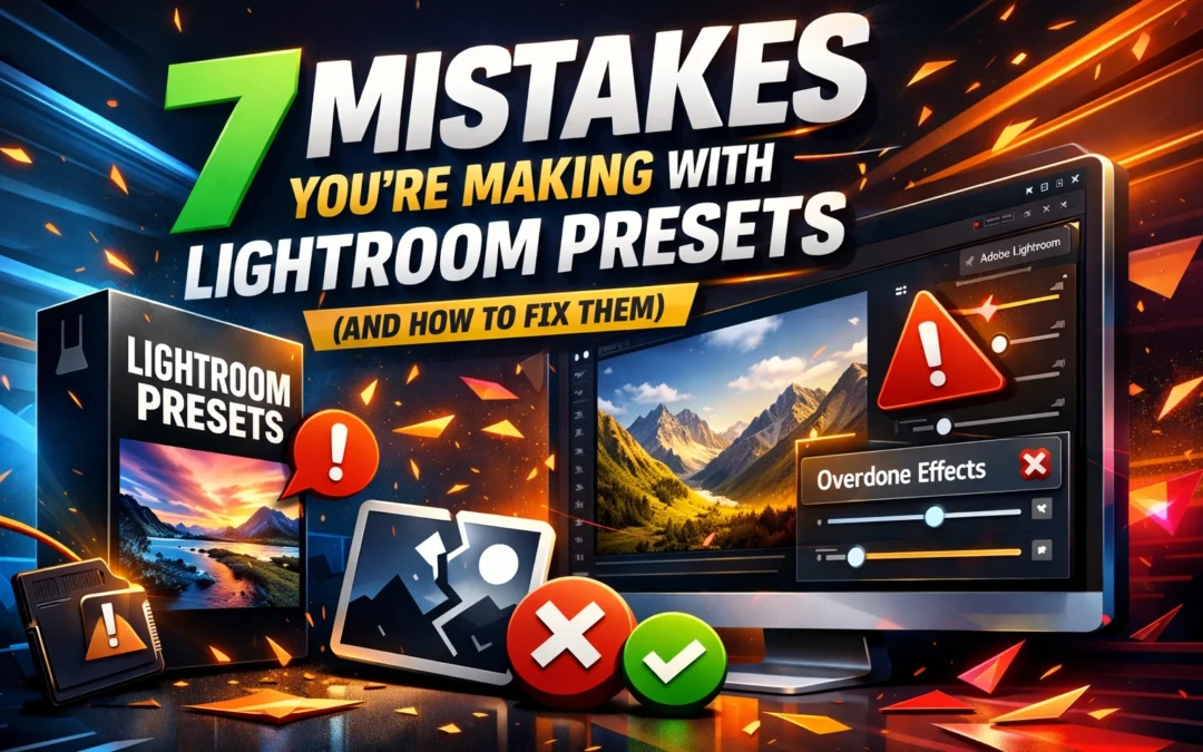 7 Mistakes You're Making with Lightroom Presets (and How to Fix Them)