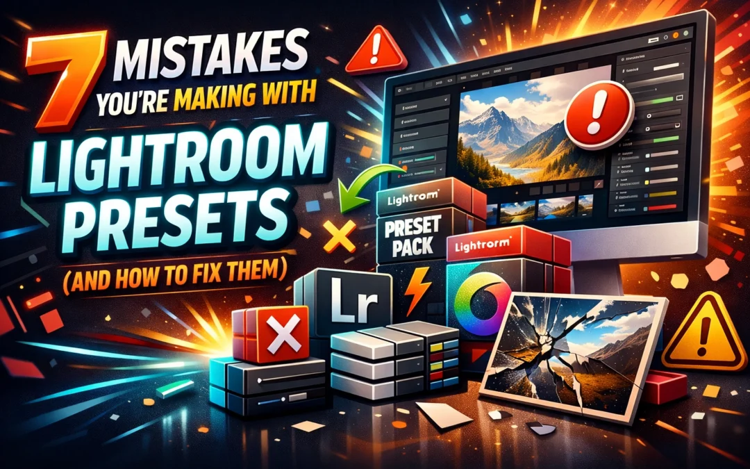 7 Mistakes You're Making with Lightroom Presets (and How to Fix Them)