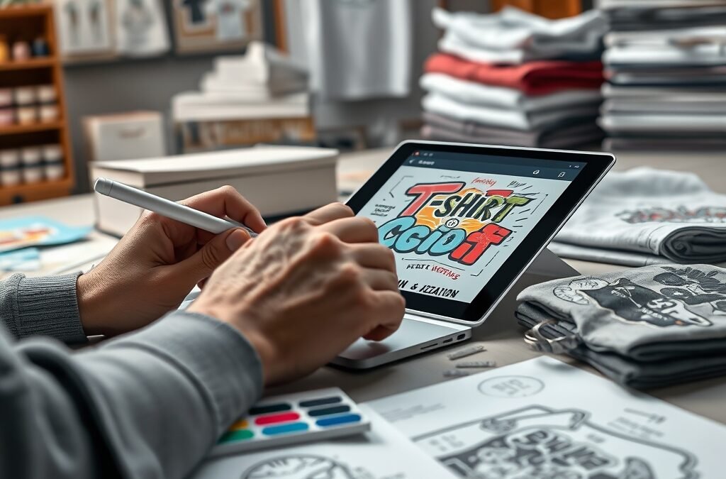 Unlocking Design Efficiency: Crafting Standout T-Shirts for Your Print-on-Demand Empire