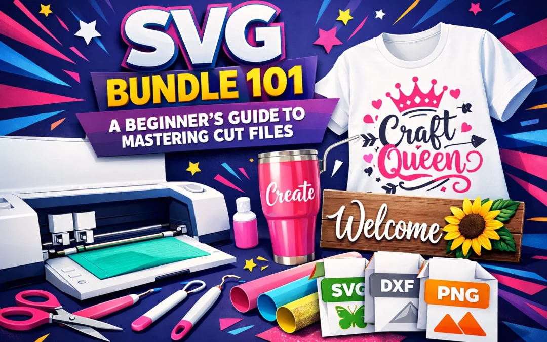 SVG Bundle 101: A Beginner's Guide to Mastering Cut Files
