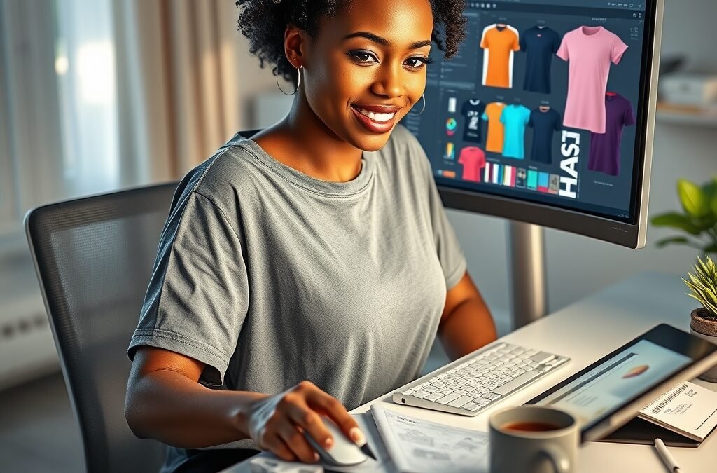 From Concept to Canvas: Building a Thriving T-Shirt Print-on-Demand Business with Impactful Designs