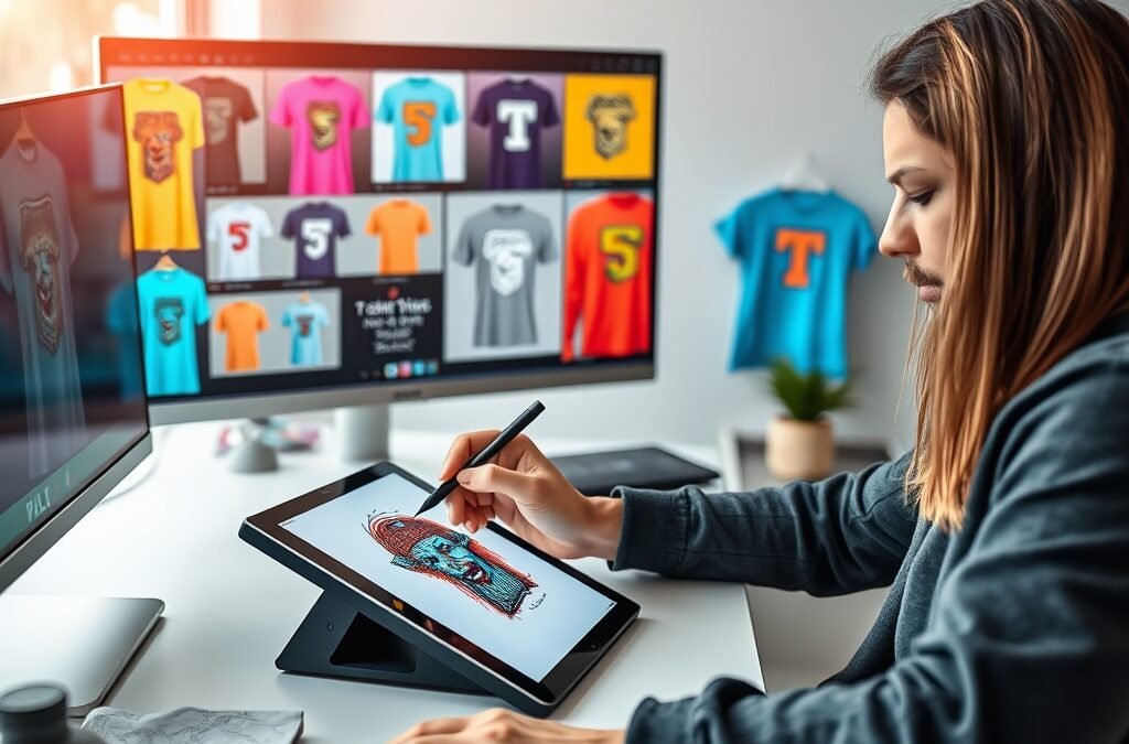 Transforming Ideas into Income: Designing High-Converting T-Shirts for Your Print-on-Demand Business