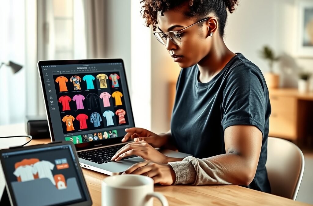 Your First Steps: Launching a Profitable T-Shirt Print-on-Demand Business with Killer Designs